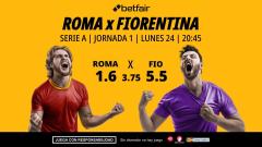 Roma - Fiorentina: alineaciones, horario, dónde ver, pronósticos y estadísticas
